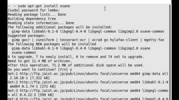 Installing XSANE In Ubuntu 20.04 LTS  #Linux_tricks