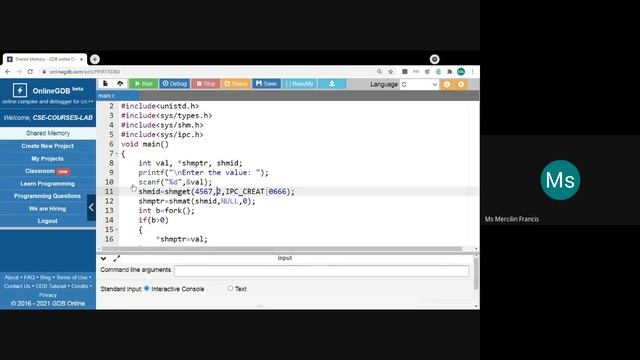 IPC using Shared Memory смотреть онлайн