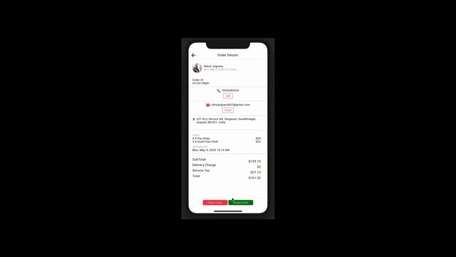 Ionic 5 Food App iOS Demo смотреть онлайн