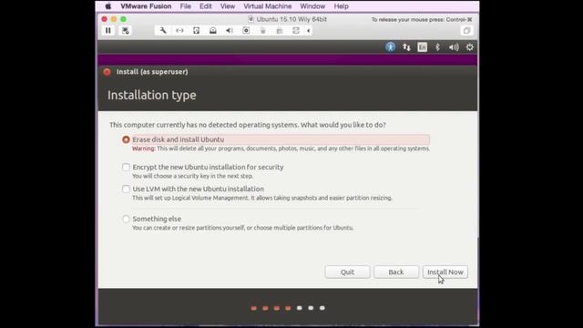 How-to Install Ubuntu 15.10 Wily on VMware Fusion 8 смотреть онлайн
