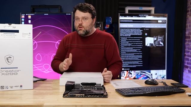 MSI Creator X299 Motherboard Review! смотреть онлайн