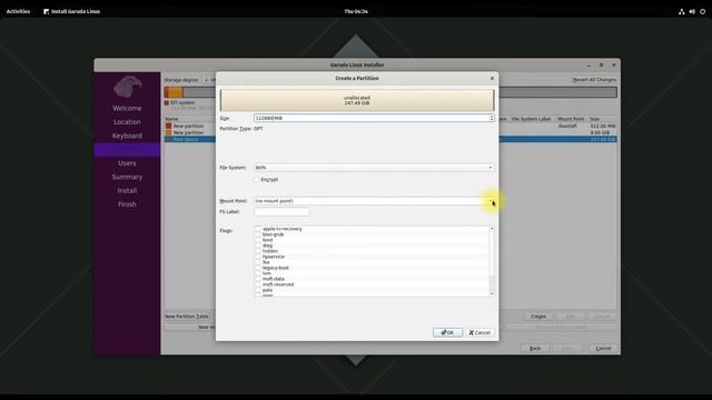 How to Install Garuda Linux with Manual Partitions | Garuda Manual Partitions | Garuda Linux Instal смотреть онлайн