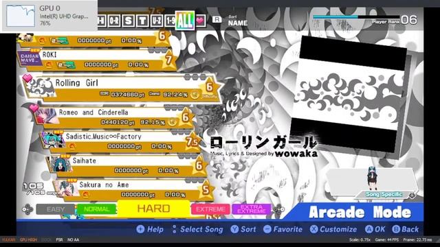 Project Diva: MegaMix on Intel UHD 630 (yuzu) смотреть онлайн