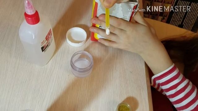 Как сделать СЛАЙМ (лизуна) с блестками / рецепт слайма / how to make a slime with glitter смотреть онлайн