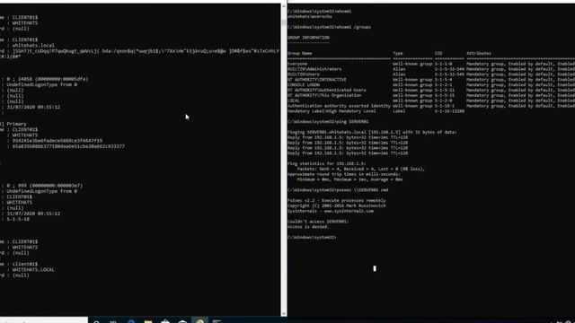 Pass The Hash - Attack Demo смотреть онлайн