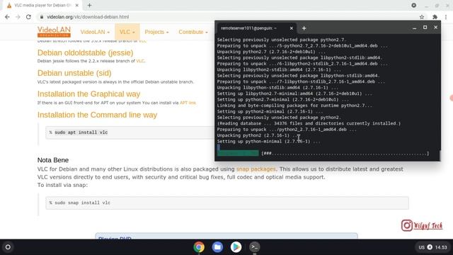 INSTALL VLC DI CHROMEBOOK | DESKTOP смотреть онлайн