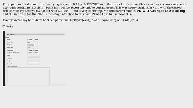 Create NAS storage with DD-WRT смотреть онлайн