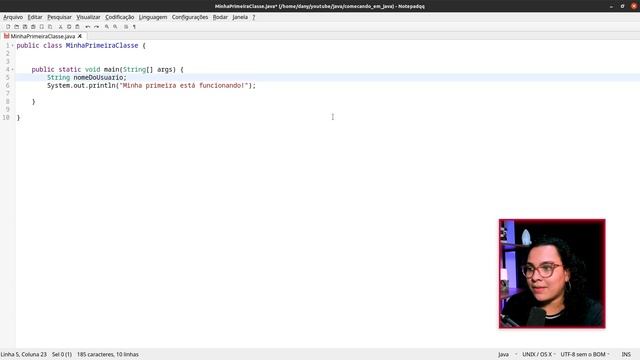 Criando primeira classe com Java смотреть онлайн