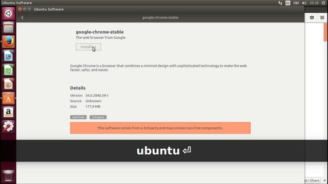 How to install Google Chrome on Ubuntu 16.10 смотреть онлайн