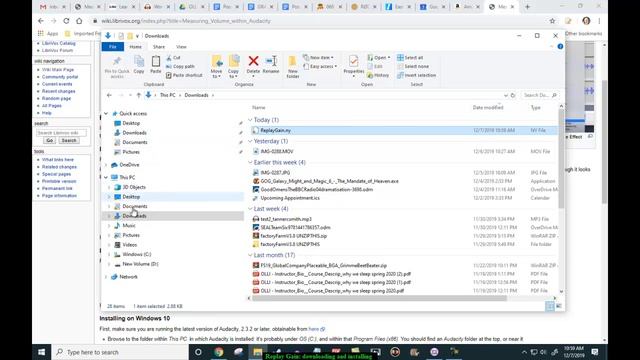 Replay Gain Installing it into Audacity смотреть онлайн