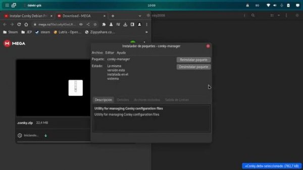 Instalar Conky Debian 12