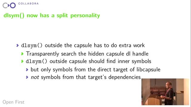 Segregated Dynamic Linking (keeping the peace between incompatible dependencies) смотреть онлайн
