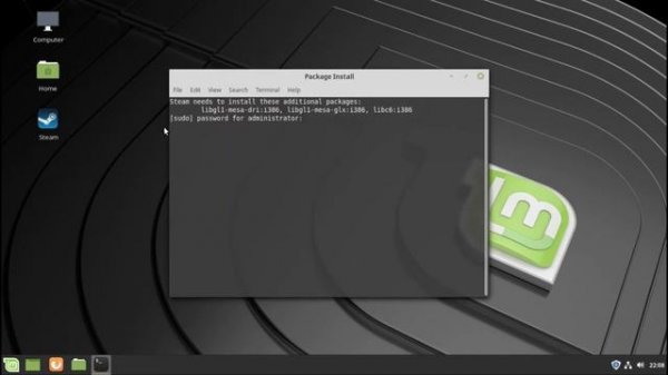 How to install Steam on Linux Mint 19.1