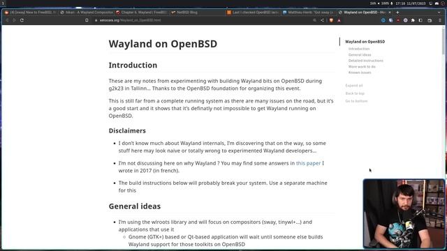 Absolute State Of Wayland In The BSD World смотреть онлайн