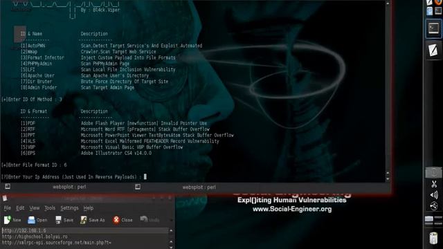 الاختراق المتقدم للمواقع عن طريق websploit للمحترفين فقط 2016 смотреть онлайн