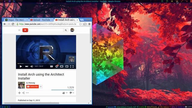 Arch i3 Desktop Customization Messing Around смотреть онлайн