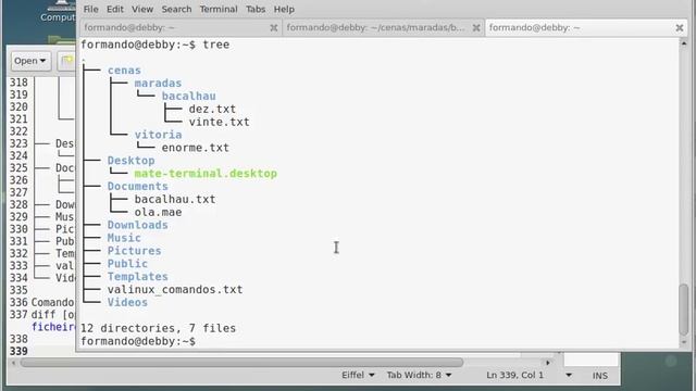 Comandos iniciais linux - parte 4 смотреть онлайн