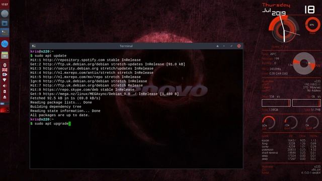 X220 ThinkPad mx18.3 linux смотреть онлайн