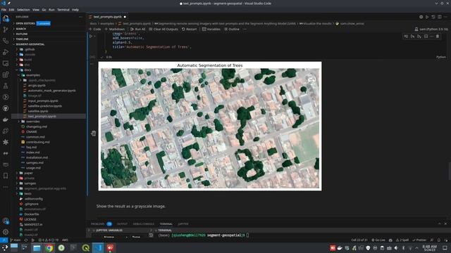 Segmenting remote sensing imagery with text prompts using the Segment Anything Model смотреть онлайн