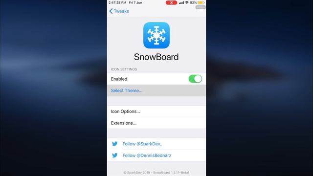 New Ios 12-12.1.2 Theme For Uncover Jailbreak смотреть онлайн