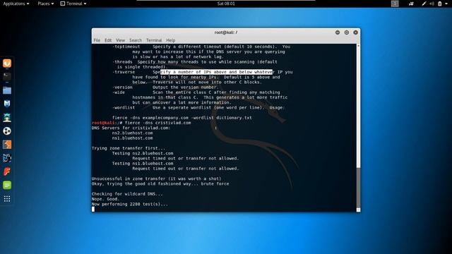 How to find Subdomains with Fierce - Penetration Testing смотреть онлайн