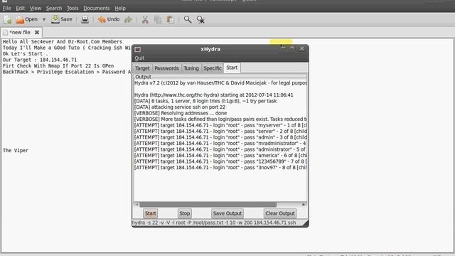 Cracking Ssh With Medusa And Hydra смотреть онлайн