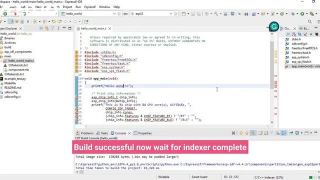 how to create project using ESPressif IDE esp32 смотреть онлайн