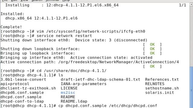 Instalar y Configurar servicio DHCP en Red Hat Enterprise Linux (RHEL) 6.0 смотреть онлайн