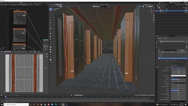 Create a Sci-Fi Corridor in Blender 2.93.1 (Beginner Tutorial) смотреть онлайн