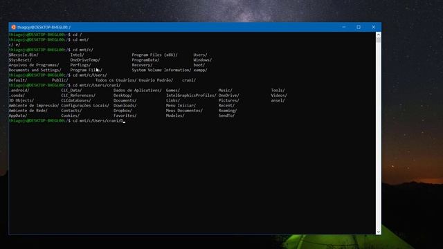 Transferir arquivos do Windows para o LINUX (WSL) смотреть онлайн