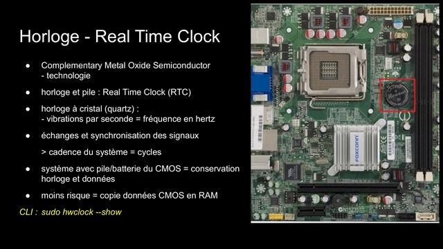 LINUX - 0.2 HARDWARE : LA CARTE MERE, SES BRIDGES ET SON HORLOGE смотреть онлайн