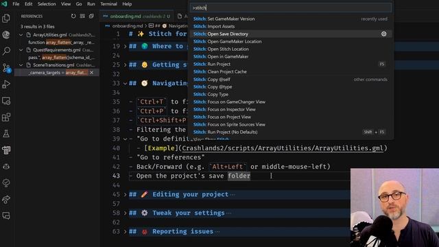 GameMaker Development In VSCode With Stitch!