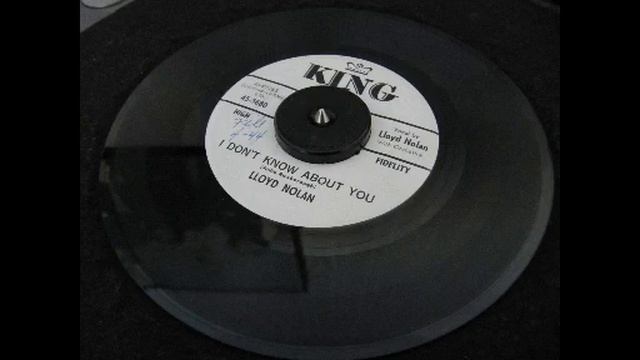 R&B - Lloyd Nolan - I Don't Know About You смотреть онлайн
