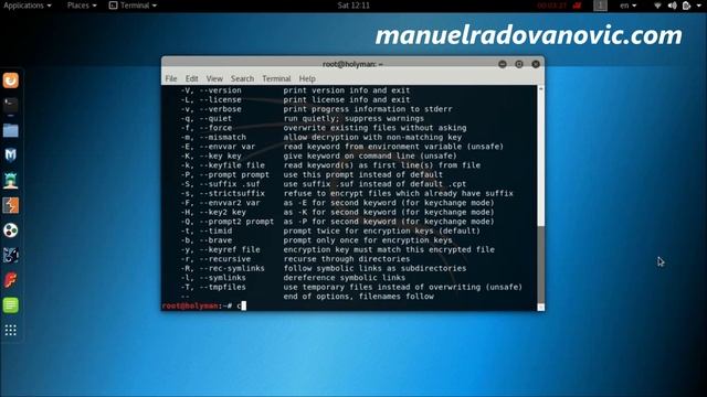 Kali Linux - 10. How to Encrypt and Decrypt Files Using ccrypt смотреть онлайн