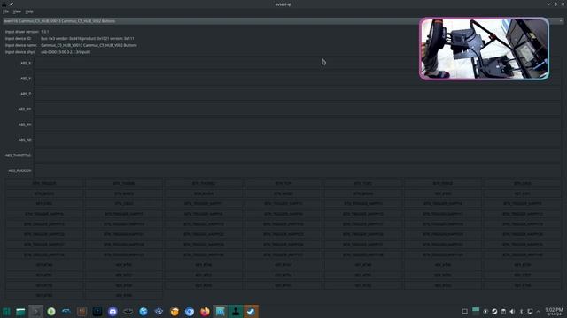 Cammus C5 Wheel and CP5 Peddal Test in Manjaro Linux смотреть онлайн