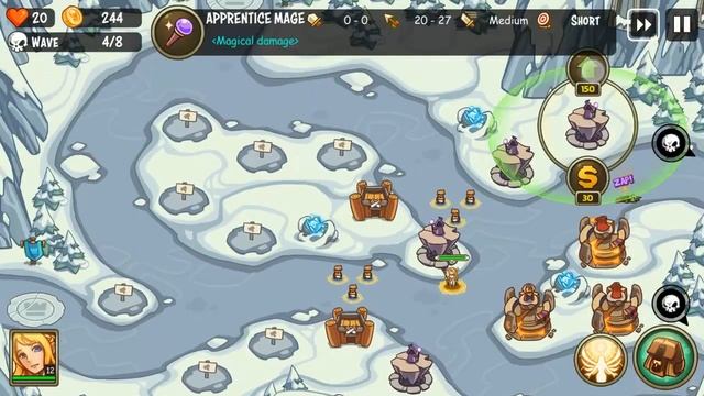 Empire Warriors TD Lyna 2x Heroes Trial day 6 смотреть онлайн