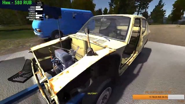 #3 | Реальная Жизнь | СТАВИМ МОТОР В КОРЧЕЛЫГУ смотреть онлайн