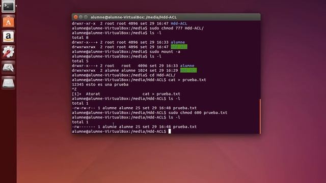 Listas de Control de Acceso (ACL) Linux смотреть онлайн