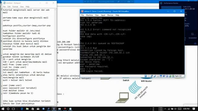 DEBIAN 8 mail server and web mail смотреть онлайн