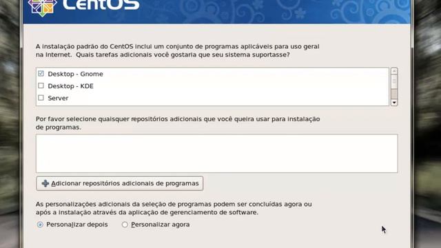 Com instalar sistema operacional linux CentOS5.2 смотреть онлайн
