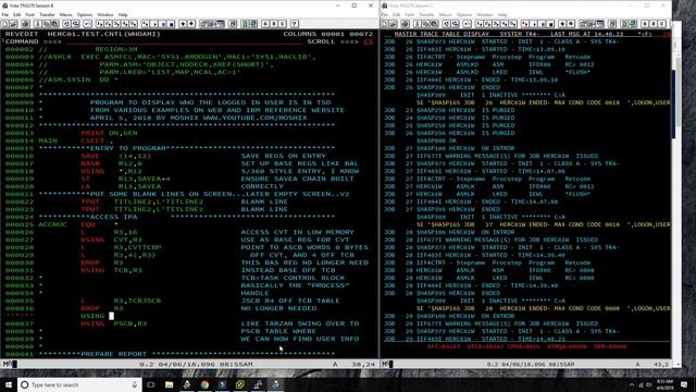 Writing interactive Unix style utilities for TSO on MVS - M59 смотреть онлайн