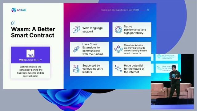 Astar: Next generation smart contracts with Wasm | Polkadot Decoded 2022 смотреть онлайн