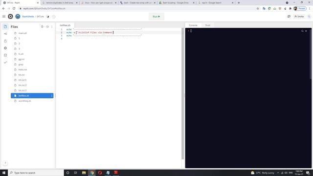 Linux Command Substitution using Bash Shell Scripting #bash #linuxterminal #commandline смотреть онлайн