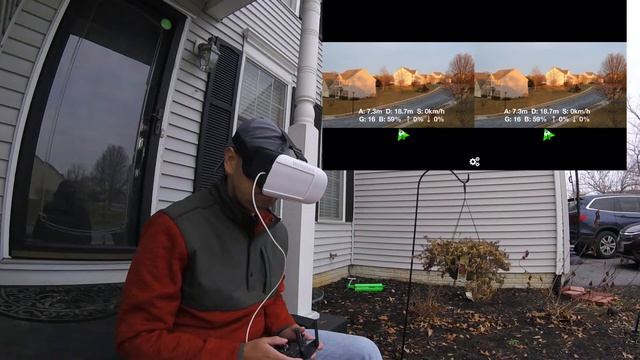 DJI Spark VR Using IOS Litchi