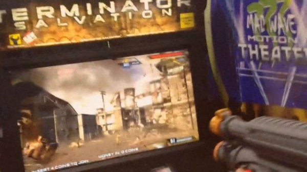 TERMINATOR SALVATION arcade cabinet