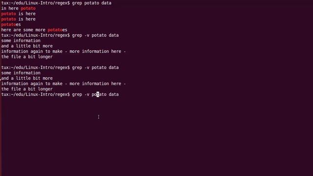 M07T1.1 - Intro to Linux - Regular Expressions - grep Rudiments смотреть онлайн