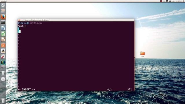 Print hello world | C Programming | Ubuntu | Linux смотреть онлайн