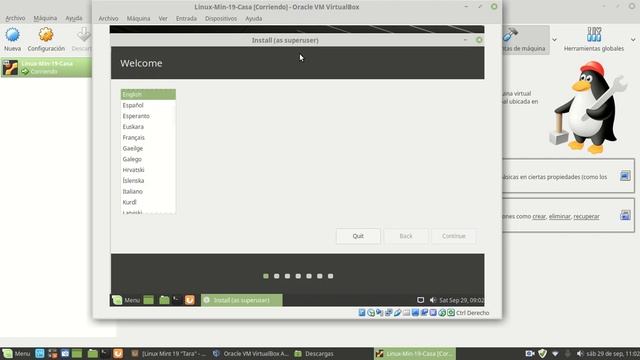Instalación MV Linux mint 19 Tara смотреть онлайн