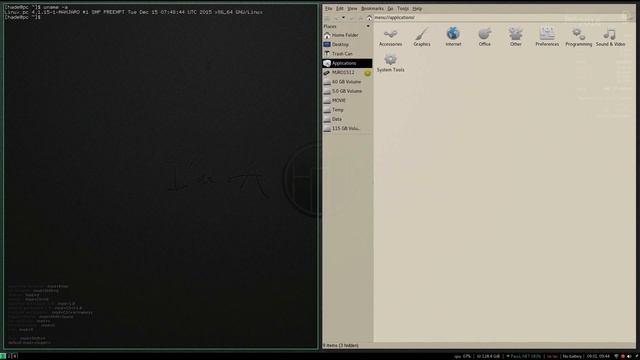 Manjaro Linux 15.12 (Capella) i3 - First Look HD + Link смотреть онлайн