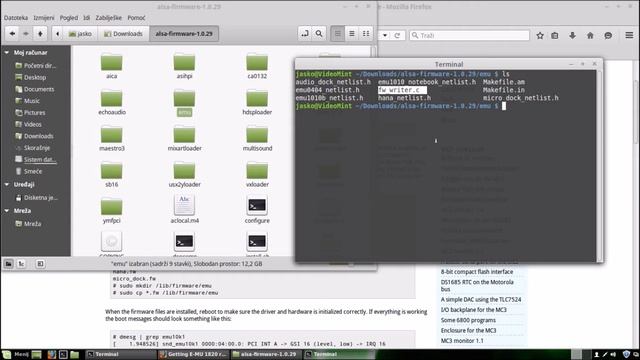 Kako instalirati ALSA firmware [Linux Mint] смотреть онлайн